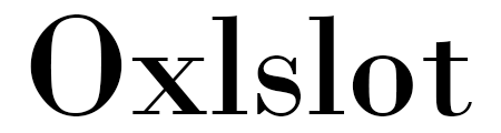 Oxlslot